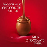 Lindt Lindor Milk Chocolate Easter Mini Eggs Bag 80g (Case of 16)  Adomoo